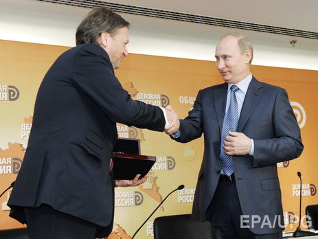 ﻿Російський бізнес-омбудсмен Титов повідомив Путінові про свій намір балотуватися у президенти РФ