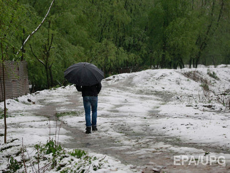 ﻿ДСНС попередила про дощі і мокрий сніг у західних регіонах України 27 листопада
