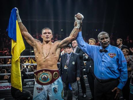 Украинец Усик встретится на ринге с латышом Бриедисом 27 января