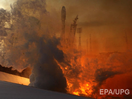 В России неудачно запустили с космодрома 