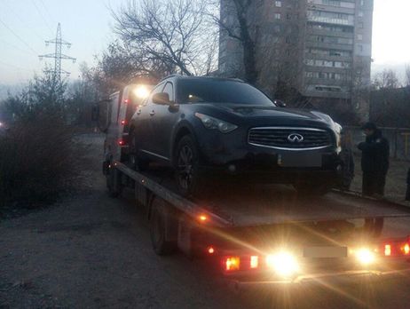 В Херсоне полицейские за ночь составили два протокола на пьяного водителя Infiniti