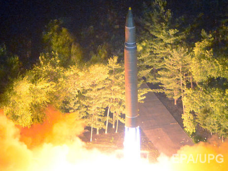 Северокорейская ракета пролетела 1000 км и упала недалеко от Японии