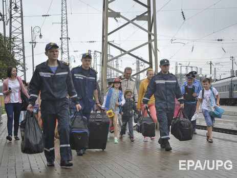 Грымчак заявил, что большинство переселенцев не собираются возвращаться на Донбасс