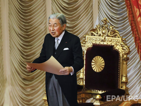 ﻿Імператор Японії зречеться престолу 30 квітня 2019 року