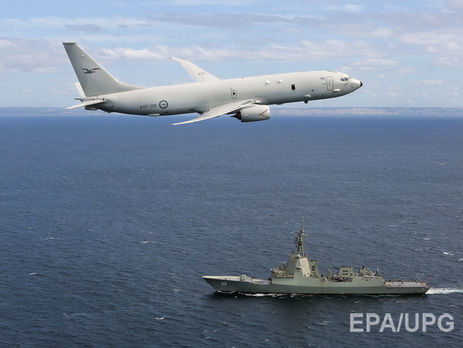 Американский военный самолет провел аэроразведку вблизи оккупированного Крыма