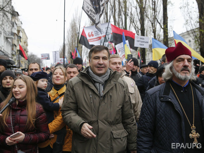 Луценко: Саакашвили сотрудничал с Курченко, за деньги которого финансировались акции протеста с целью захвата власти в Украине