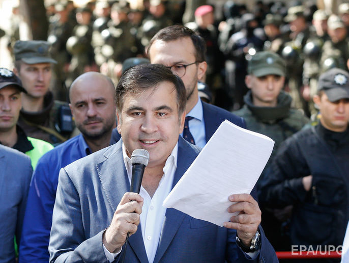 Саакашвили назвал фейком заявления ГПУ о его сотрудничестве с Курченко
