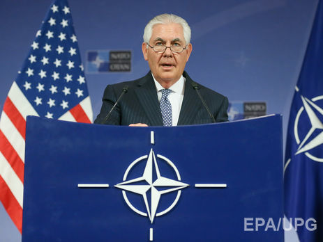 Тиллерсон заявил, что США рассчитывают преодолеть разногласия с Россией по миротворцам на Донбассе