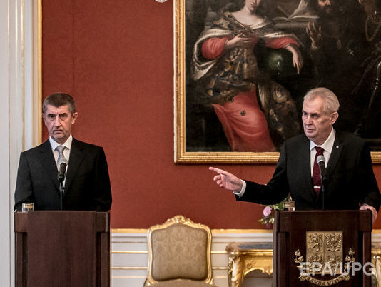 ﻿Президент Чехії призначив прем'єром мільярдера Бабіша