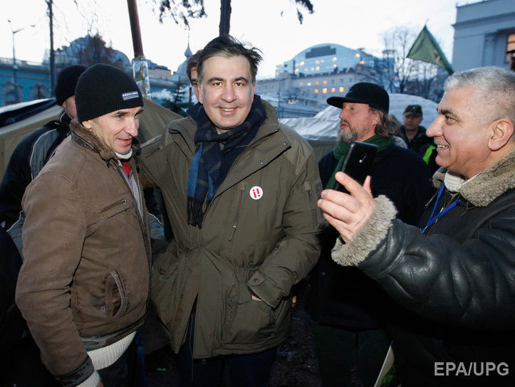 Саакашвили: У нас есть все шансы, если хорошо сработаем, Новый год встретить без Порошенко