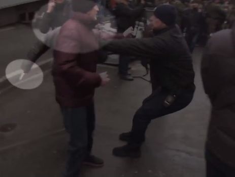 В МВД заявили, что во время беспорядков у дома Саакашвили задержали 