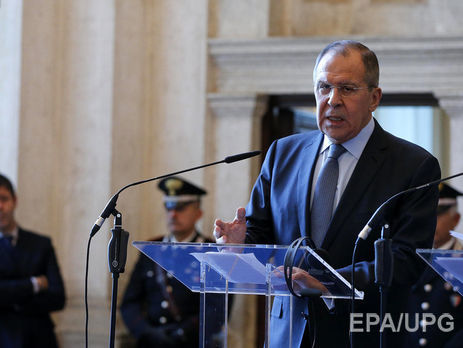 ﻿Лавров заявив, що Україна хоче поставити в 