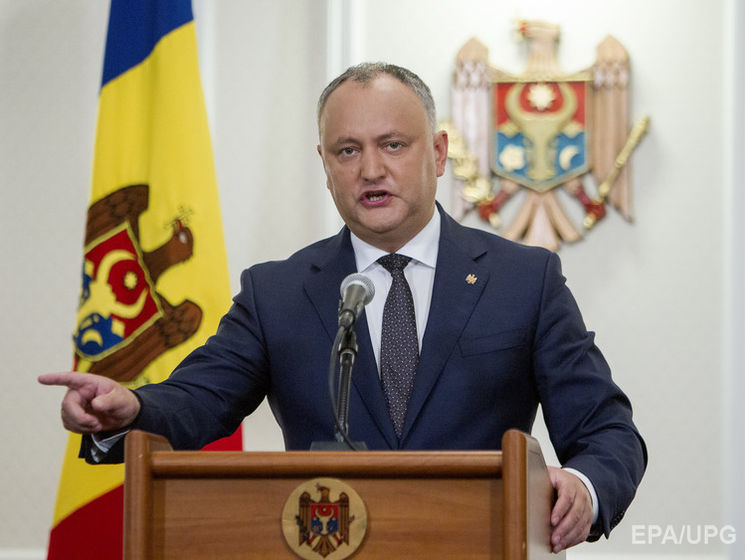 Додон считает, что открытие офиса НАТО в Кишиневе угрожает нацбезопасности Молдовы