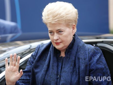 ﻿Грібаускайте заявила, що Литва надасть Україні €2 млн на закупівлю амуніції для українських військовослужбовців