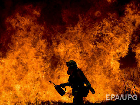 Из-за лесных пожаров в Калифорнии эвакуировали 90 тыс. человек