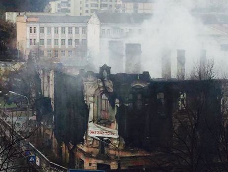 На Подоле в Киеве горел дом-памятник