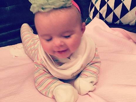 Гайтана опубликовала видео пятимесячной дочери