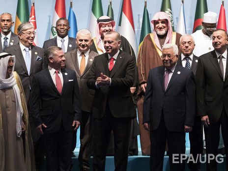 Эрдоган призвал международное сообщество признать Иерусалим столицей Палестины