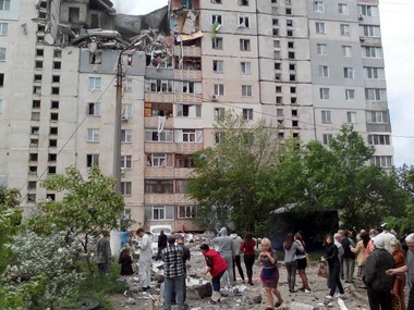 В Николаеве из-за утечки газа произошел взрыв в десятиэтажном доме. Фото