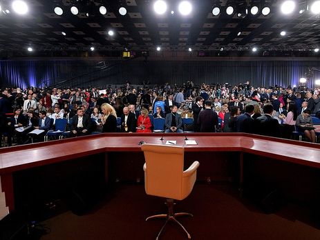 Путин дает ежегодную пресс-конференцию. Трансляция