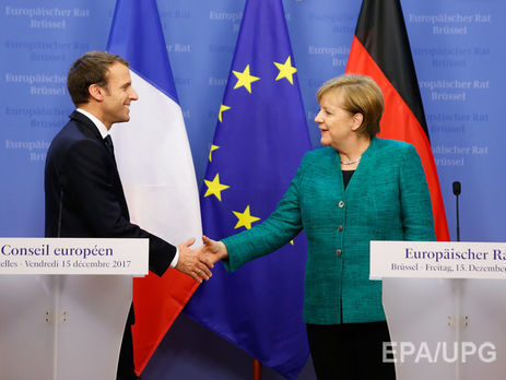 Макрон і Меркель планують до березня узгодити реформу єврозони