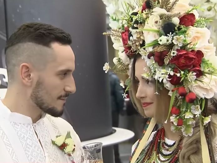 В аеропорту Бориспіль зареєстрували перший "шлюб за добу". Відео
