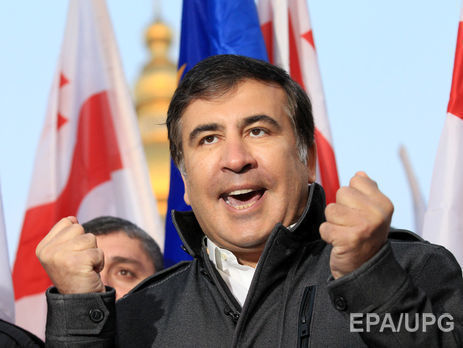 Саакашвили заявил, что в Октябрьском дворце в Киеве будет координационный штаб "Руху нових сил"