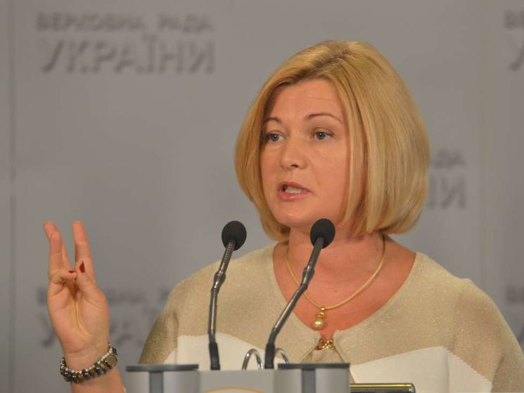 Ірина Геращенко назвала Саакашвілі "агресивним апатридом", а штурм Жовтневого палацу – тероризмом