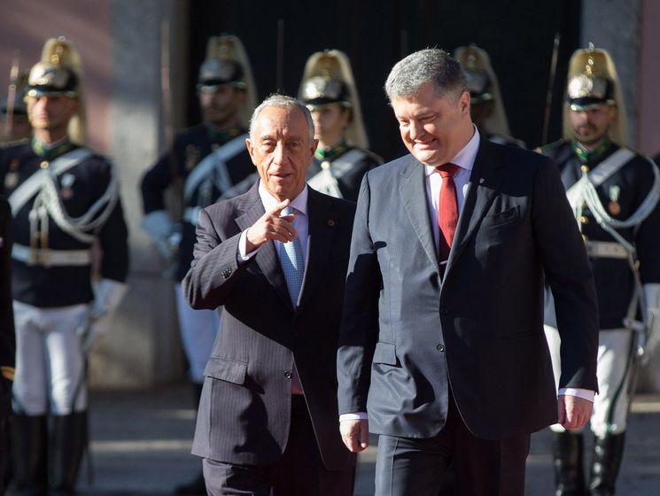 Президент Португалии заявил, что его страна поддерживает Украину в составе НАТО