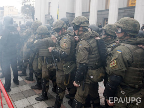 Нацгвардії України зоборонили використовувати водомети за температури нижче ніж +10 °С і сльозогінний газ у натовпі