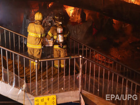У Південній Кореї горить фітнес-центр, щонайменше 18 осіб загинуло