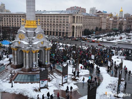 Саакашвили об акции на Майдане: В любом селе Грузии я собирал больше людей, не раздавая конфеты и кофе