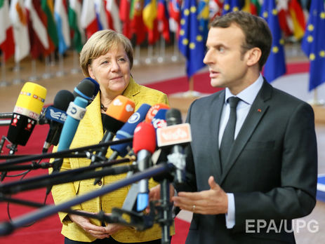 Меркель и Макрон призвали Россию вернуть своих военных в состав СЦКК