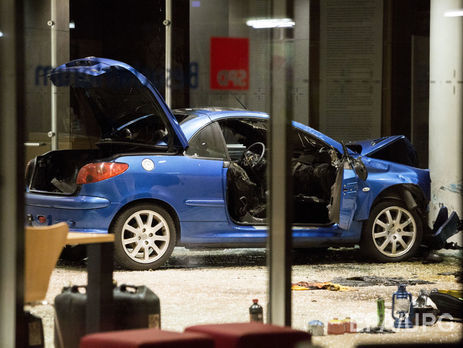 В Берлине автомобиль въехал в офис Социал-демократической партии