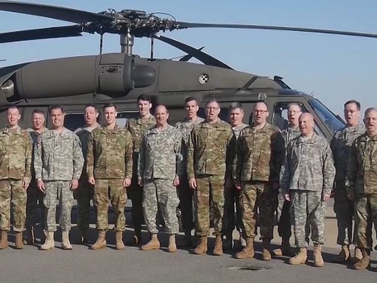 Американские военные исполнили англоязычную версию "Щедрика". Видео