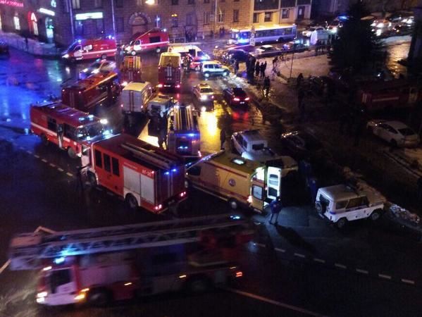 У Петербурзі стався вибух у магазині, є постраждалі