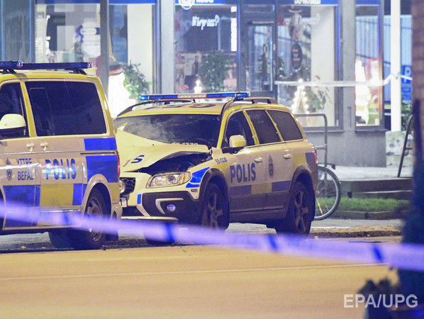 У шведському Мальме підірвали поліцейську машину