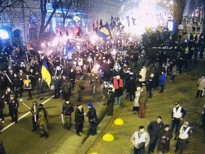 Порядок під час маршів на честь Бандери по всій Україні забезпечувало приблизно 2 тис. правоохоронців – МВС