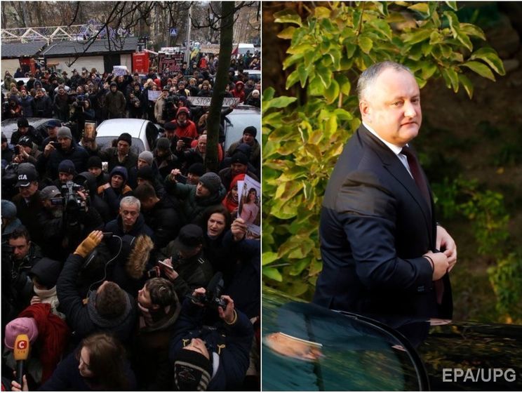 В Киеве протестовали в связи с убийством адвоката, полномочия Додона приостановлены. Главное за день