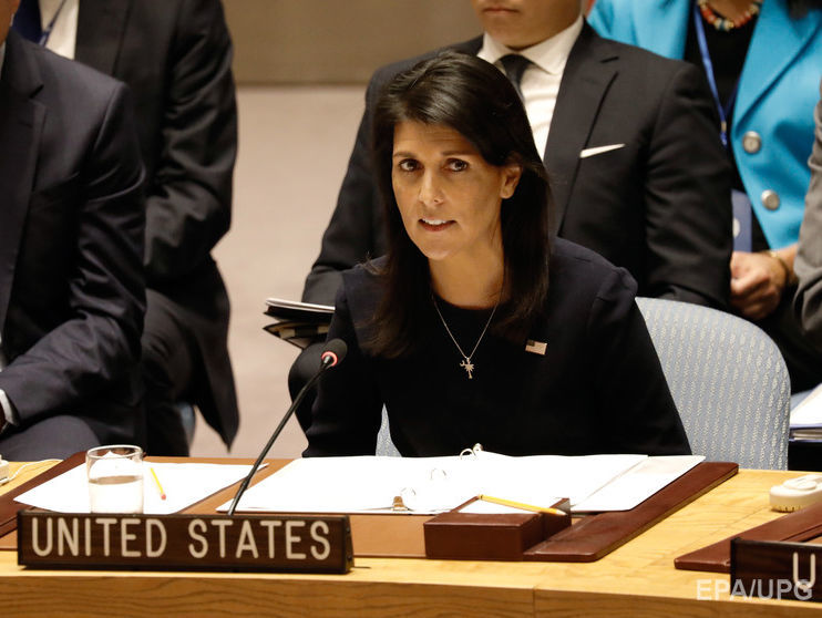 Гейлі закликала провести екстрене засідання Радбезу ООН через події в Ірані