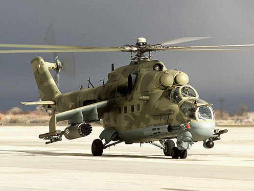 В минобороны России подтвердили гибель двух пилотов в результате крушения боевого вертолета в Сирии