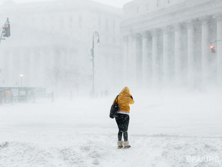 В США за неделю холодов погибли 18 человек