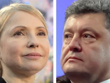 Соцопрос: Порошенко поддерживают 33,7% украинцев, Тимошенко – 5,9%