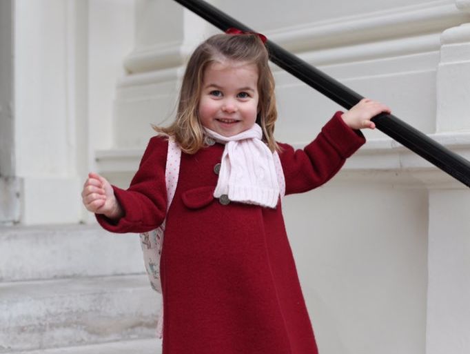 Британська принцеса Шарлотта пішла в дитячий садок
