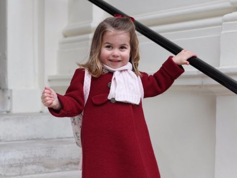 Британская принцесса Шарлотта пошла в детский сад