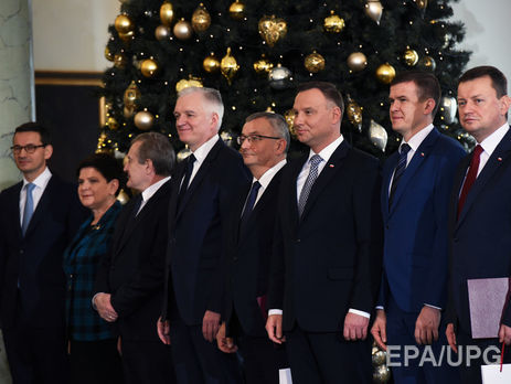 Дуда призначив новий уряд Польщі