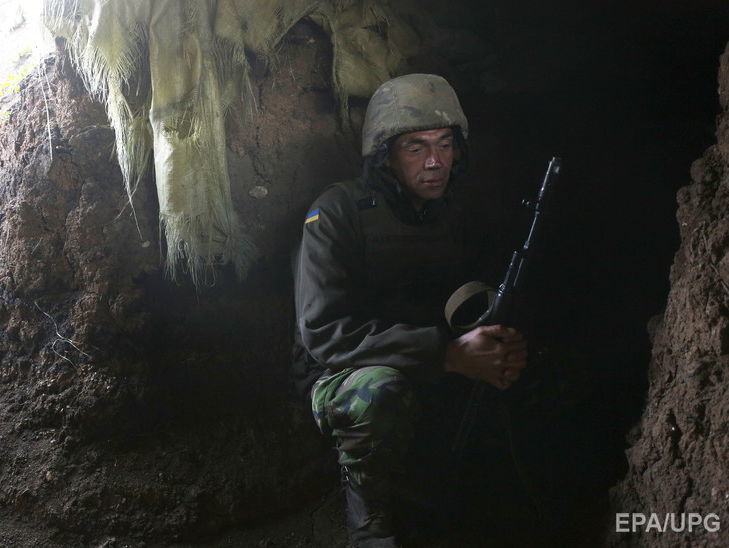 Мотузяник: Украинские военные вынуждены были впервые со дня объявления перемирия адекватно ответить на обстрелы боевиков