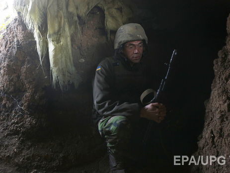 Мотузяник: Украинские военные вынуждены были впервые со дня объявления перемирия адекватно ответить на обстрелы боевиков