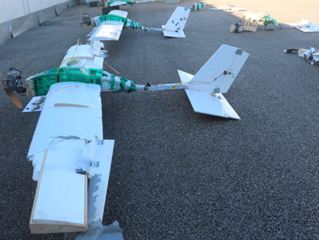 Минобороны РФ опубликовало фотографию беспилотников, атаковавших российские военные базы в Сирии