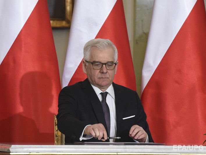Новый глава МИД Польши провел телефонные переговоры с Климкиным